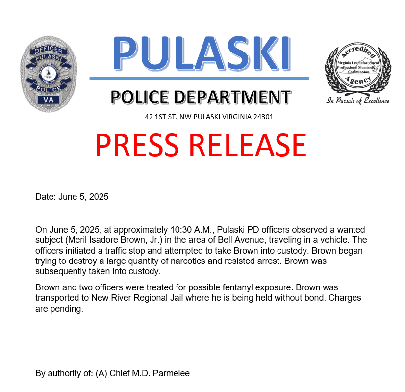 Meril Brown Press Release 6.5.2025