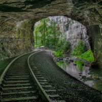 Natural Tunnel photo wins contest