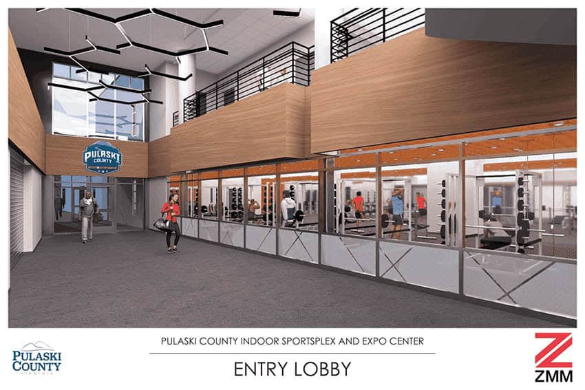 sportsplex lobby