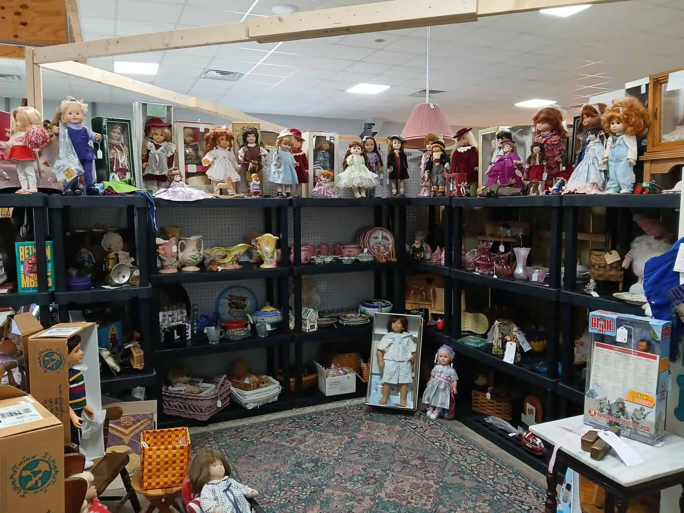 The Antique Shed – Antiques from A-Z and More 8 9 26 antique vendor booth scaled