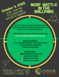 Nerf Battle in the Ballpark 9-12