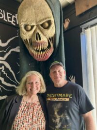 10-3 they scare Jennifer and Matt Smith at the Nightmare on Main