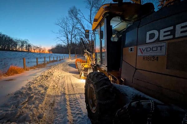 vdot snow