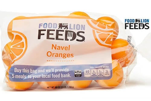 food lion orange bag
