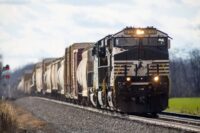 Norfolk Southern Train in the Shenandoah Valley during daytime