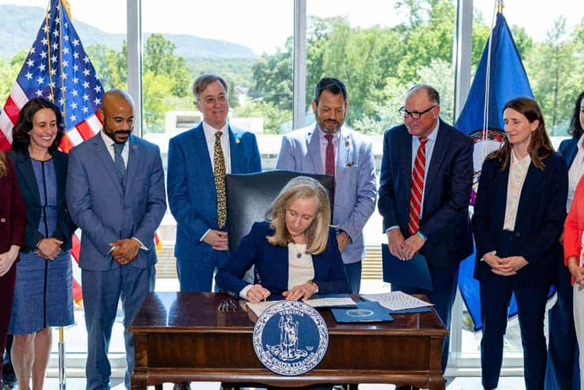 Governor Spanberger Signs Bills she says will Address High Energy Costs, Increase Energy Generation in Virginia 