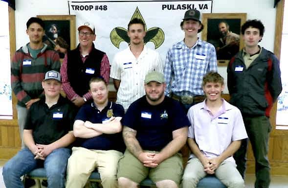 A Farewell to Boy Scout Troop 48 1 6 12 scouts