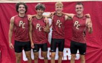 6-5 All-Region 4x800 meter relay team Silas Sweet Alex Flores Cecil Black Cole Boone
