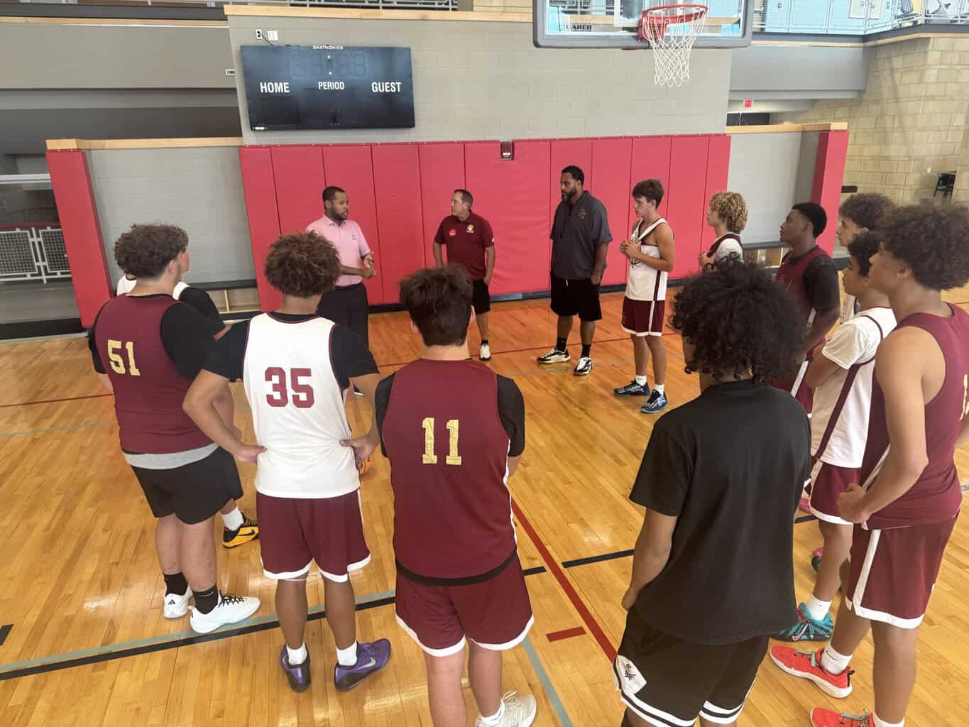 PCHS Boys Basketball @ RU 2 scaled
