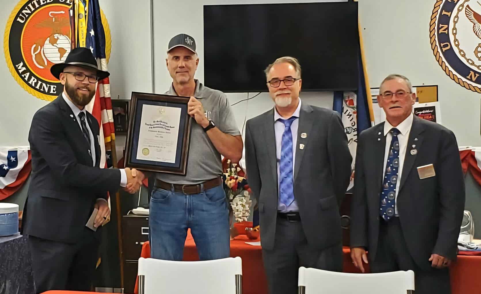 Henry Clay Lodge Honors Community Builder Paul Mele 4 9 4 Community Builders scaled
