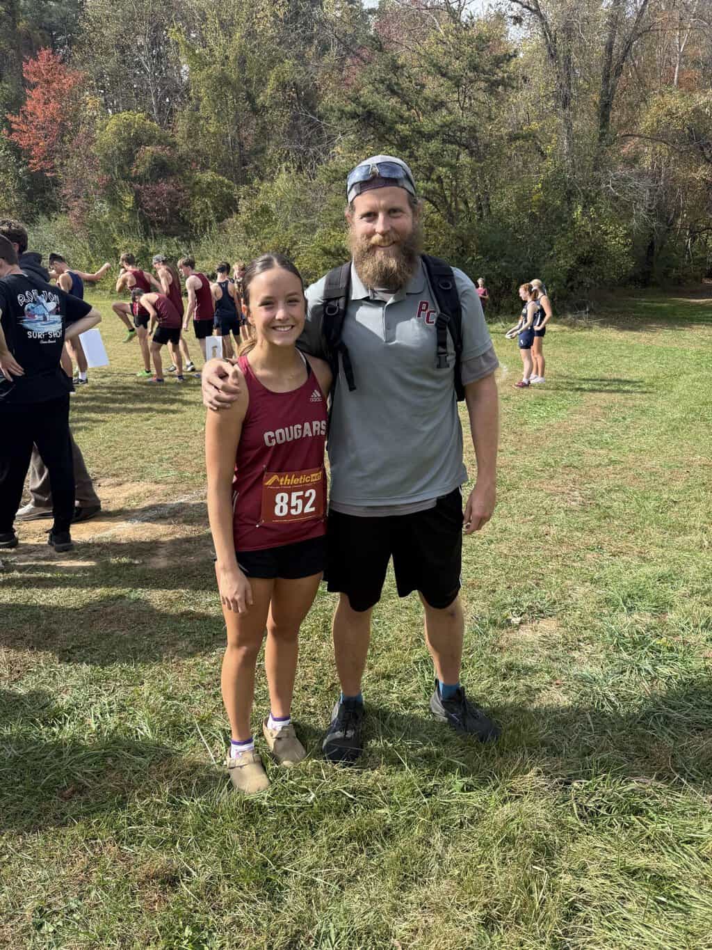 03 Senior Dani Carroll with Coach Jared Smith 1 1 scaled