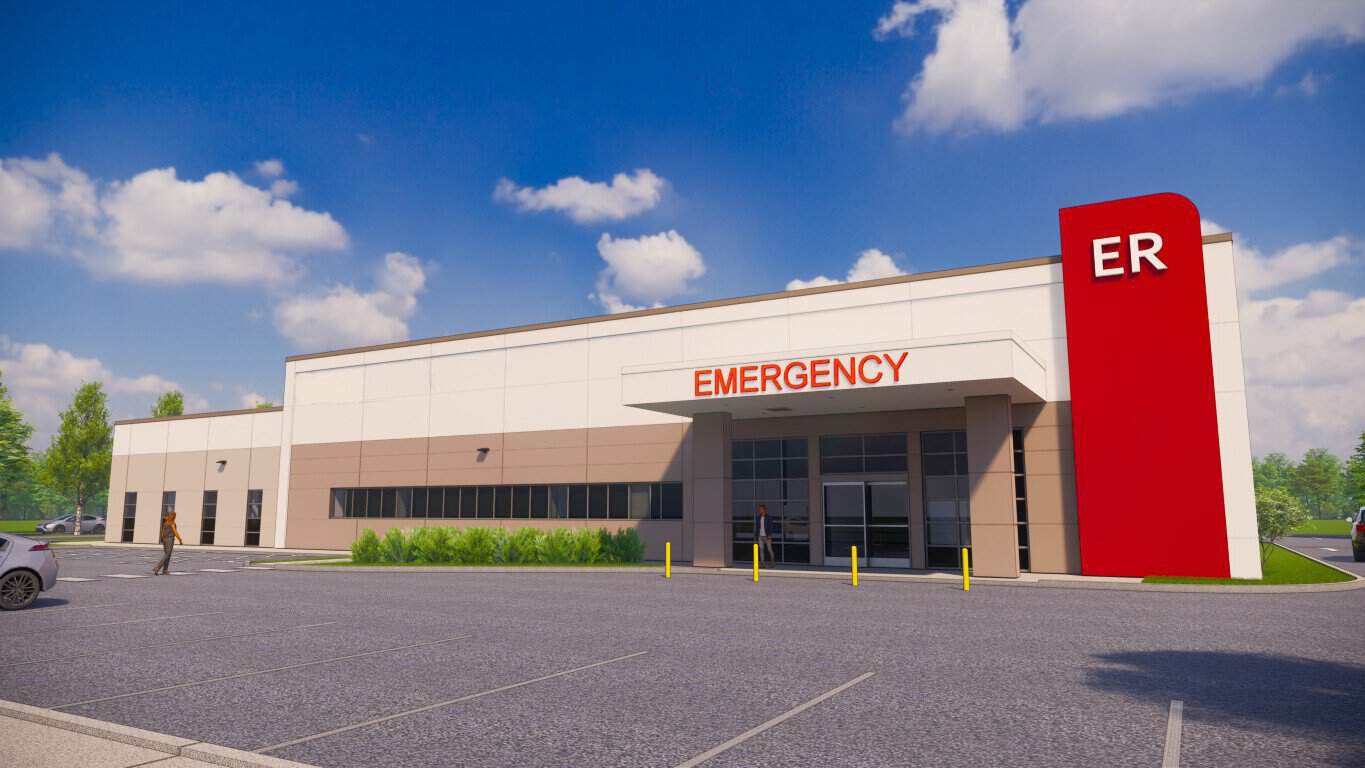 LewisGale Hospital Montgomery Announces $18 Million Investment to Expand Emergency Care Access in Radford 7 10 30 Radford ER Rendering