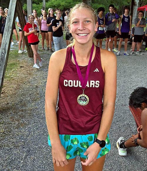 Black, Bucey-Card Lead Cougars at East Mont XC Invitational 3 Nina Bucey